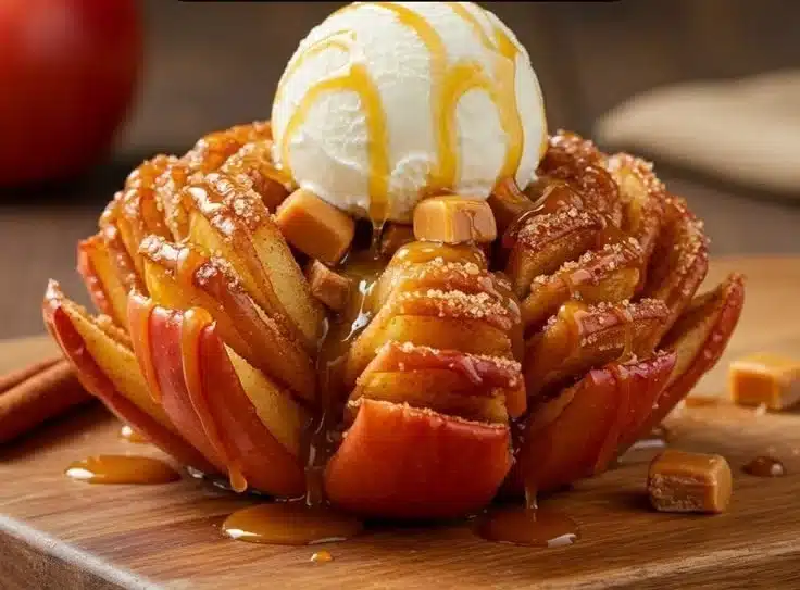 17 Delicious Cream Cheese Recipes for Easy Dinners, Desserts, and Party Treats | Apple Recipes That Will Wow Your Guests at Christmas, How to Make a Blooming Apple, Bake Apples to Make a Flower