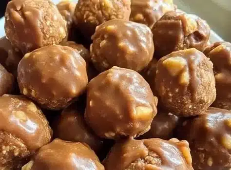Delicious Butterfinger Balls recipe for Christmas and Super Bowl desserts