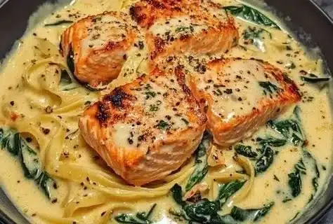 Christmas Baked Salmon Recipe | Festive Holiday Main Dish | Salmon With Honey Butter Glaze PDF | Elegant Dinner Recipes - Etsy