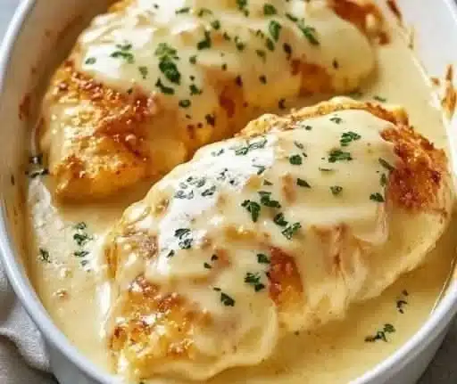 Creamy peanut chicken served in a cozy bowl, showcasing a comforting meal.