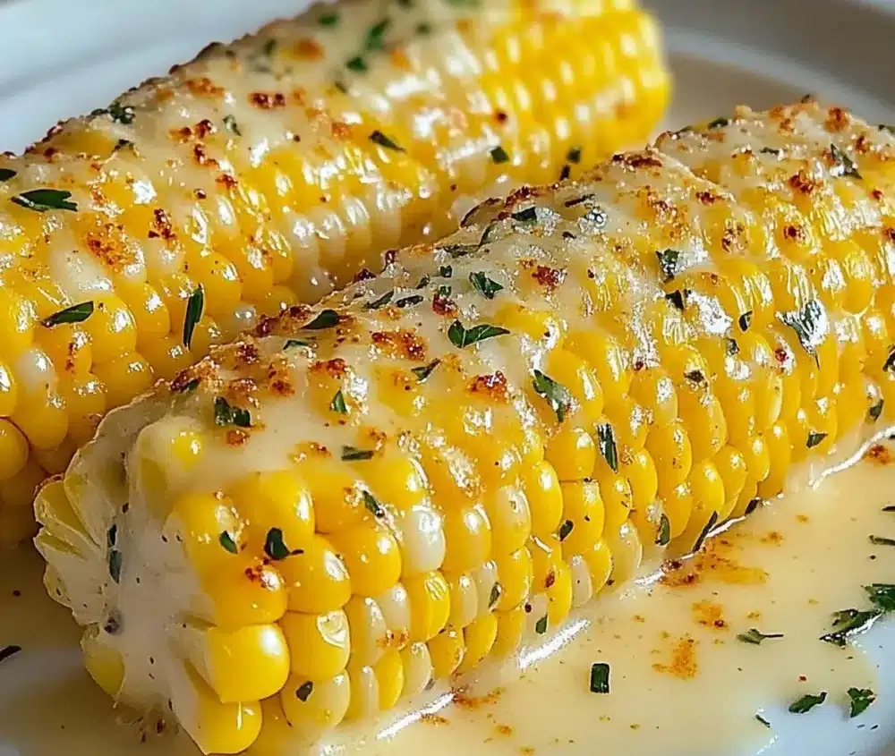 Delicious Garlic-Herb Butter Roasted Corn Recipe You'll Love!