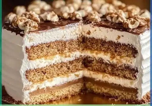 Egyptian Hazelnut Cake – Traditional Middle Eastern Dessert