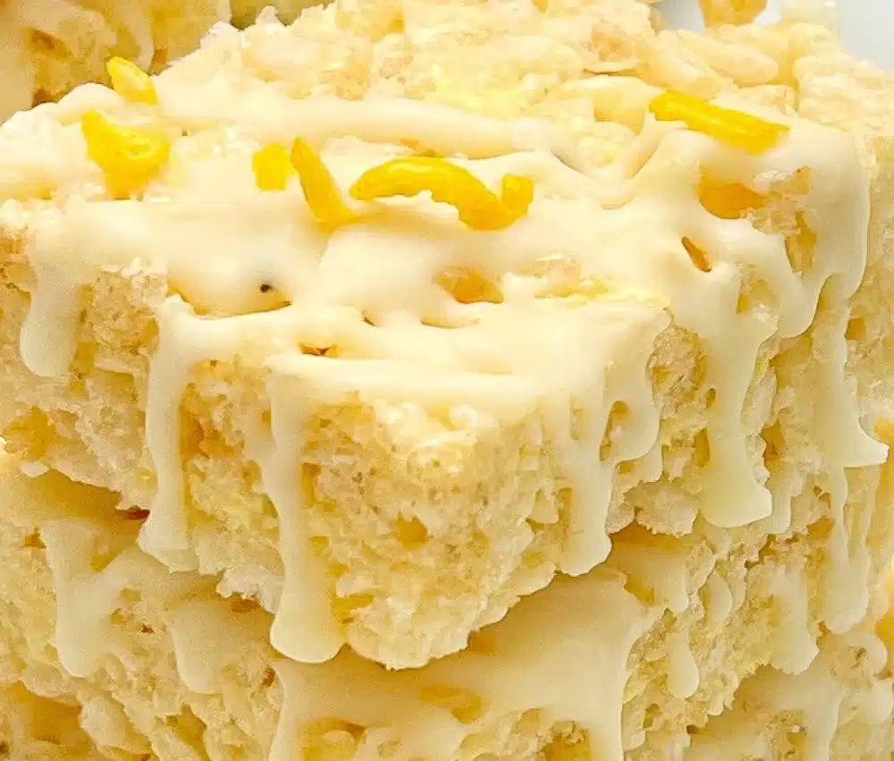 Lemon Rice Krispy Treats
