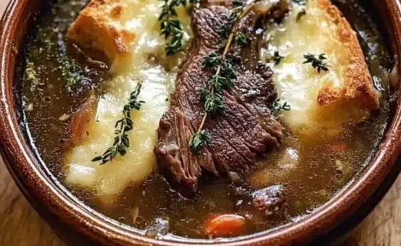 Savory French Onion Beef Short Rib Soup: A Cozy Culinary Delight