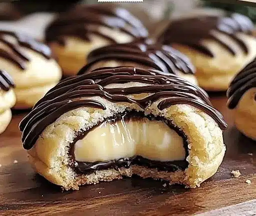 Soft Baked Cookies Boston Cream Delights